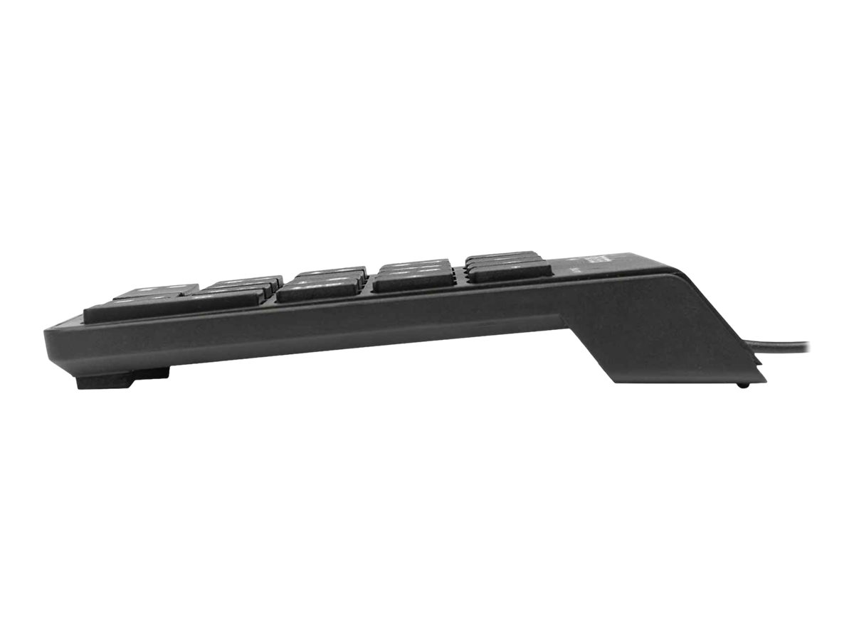 Manhattan Numeric Keypad, Wired, USB, Windows or Mac, 18 full size keys, Black, Blister Tastatur Membran Kabling