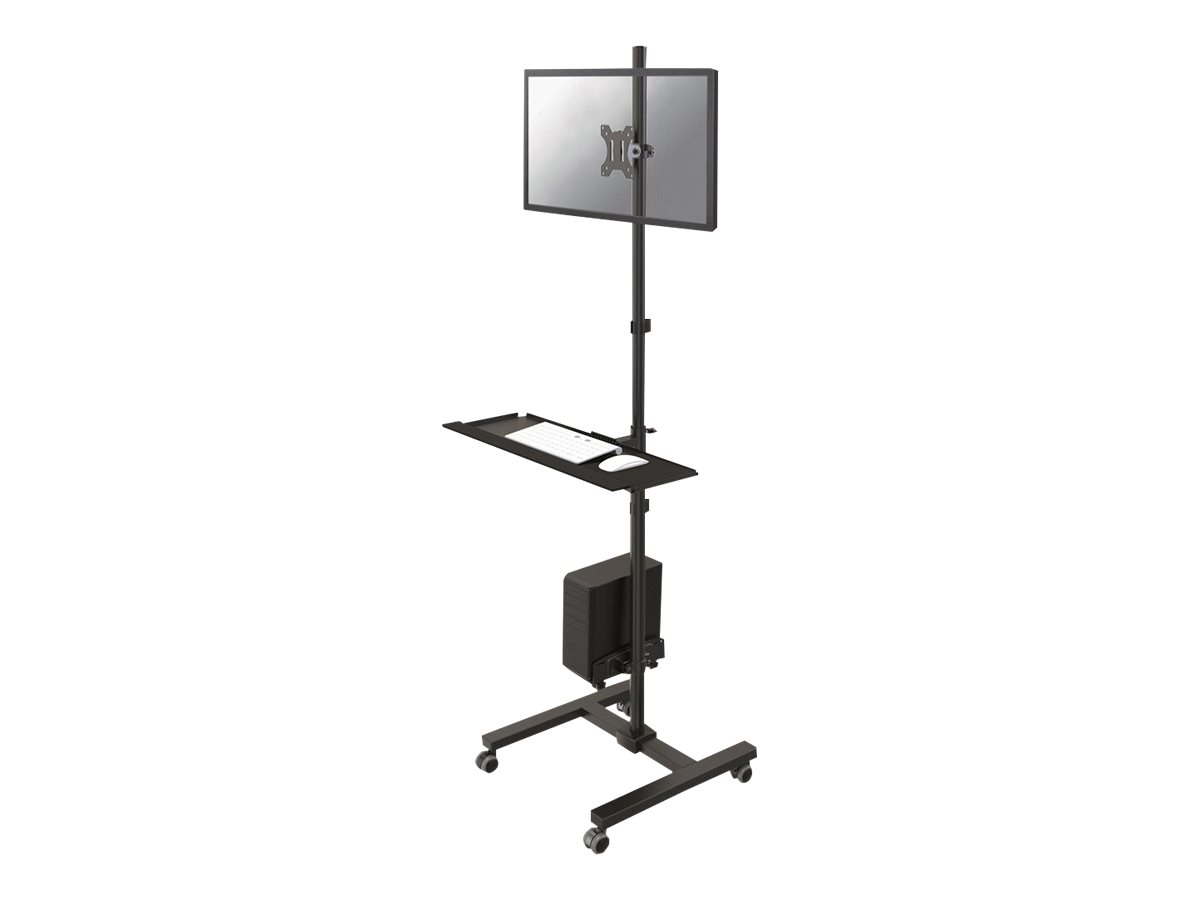 NewStar FPMA-MOBILE1700 Vogn med hjul LCD display / tastatur / mus / CPU 10-32
