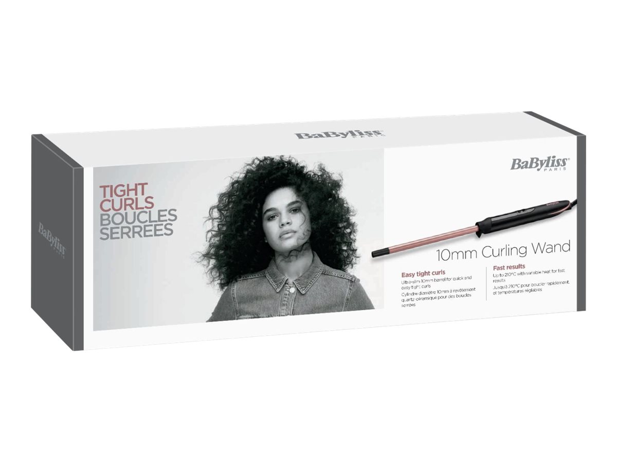 BaByliss C449E Tight Curls Krøllejern Sort Pink