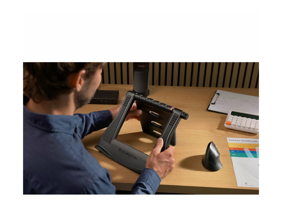 Kensington Pro Fit Ergo Vertical Wireless Mouse Trådløs Sort