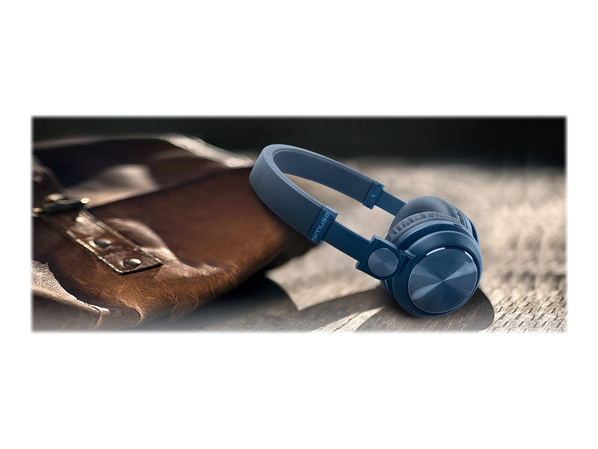 Muse M-276 BTB Trådløs Hovedtelefoner Blå