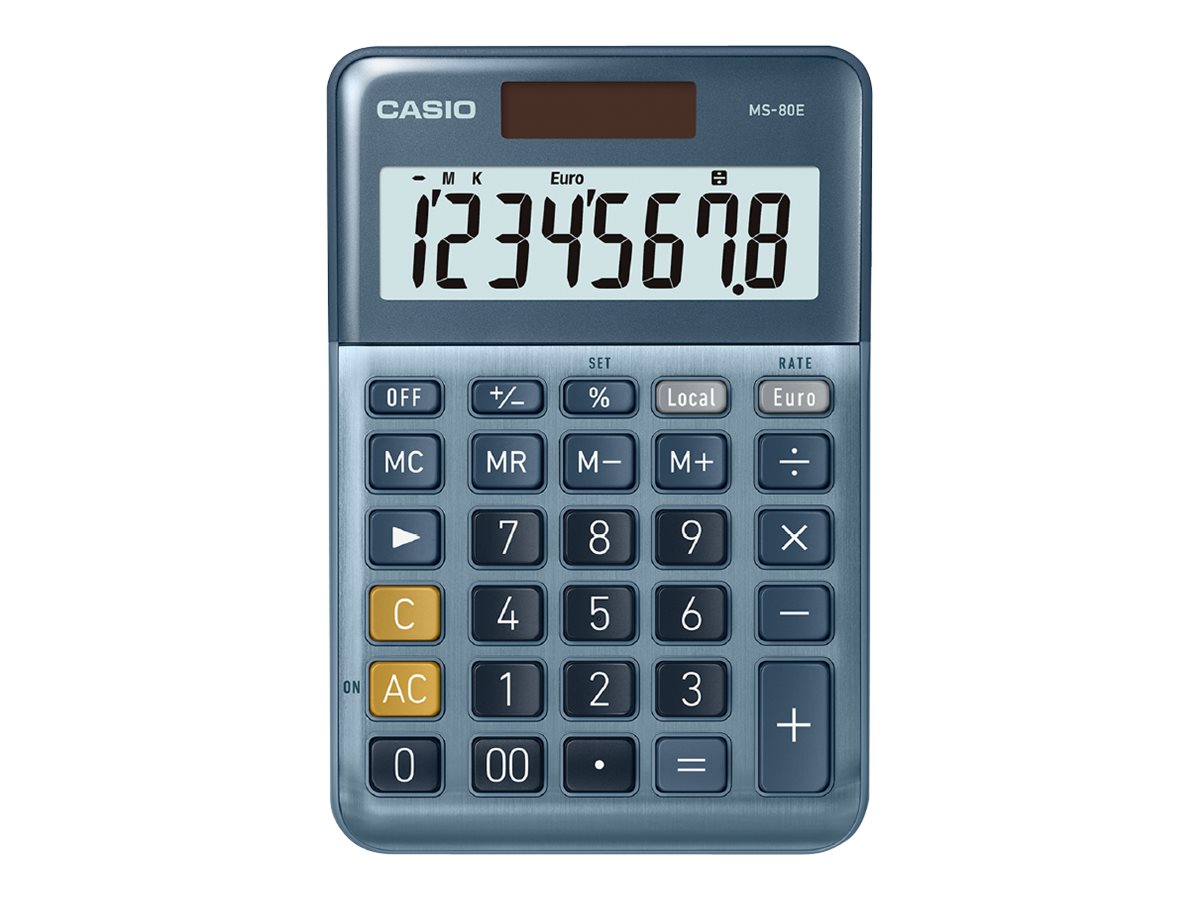Casio MS-80E Skrivebords-regnemaskine