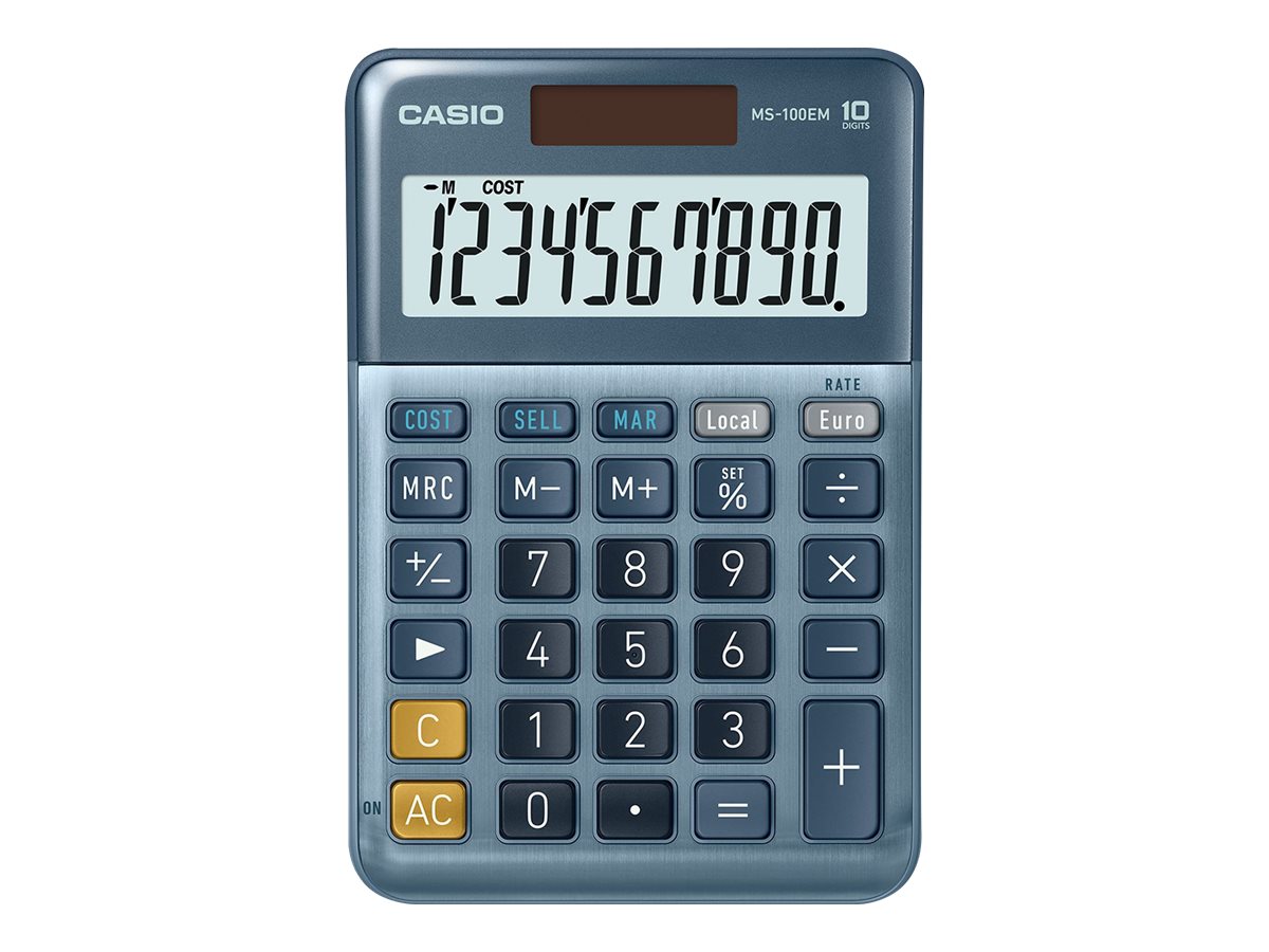 Casio MS-100EM Skrivebords-regnemaskine