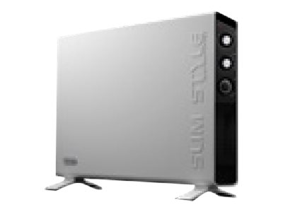De'Longhi Slim Style HCX 3220FTS Varmeapparat Sort Hvid