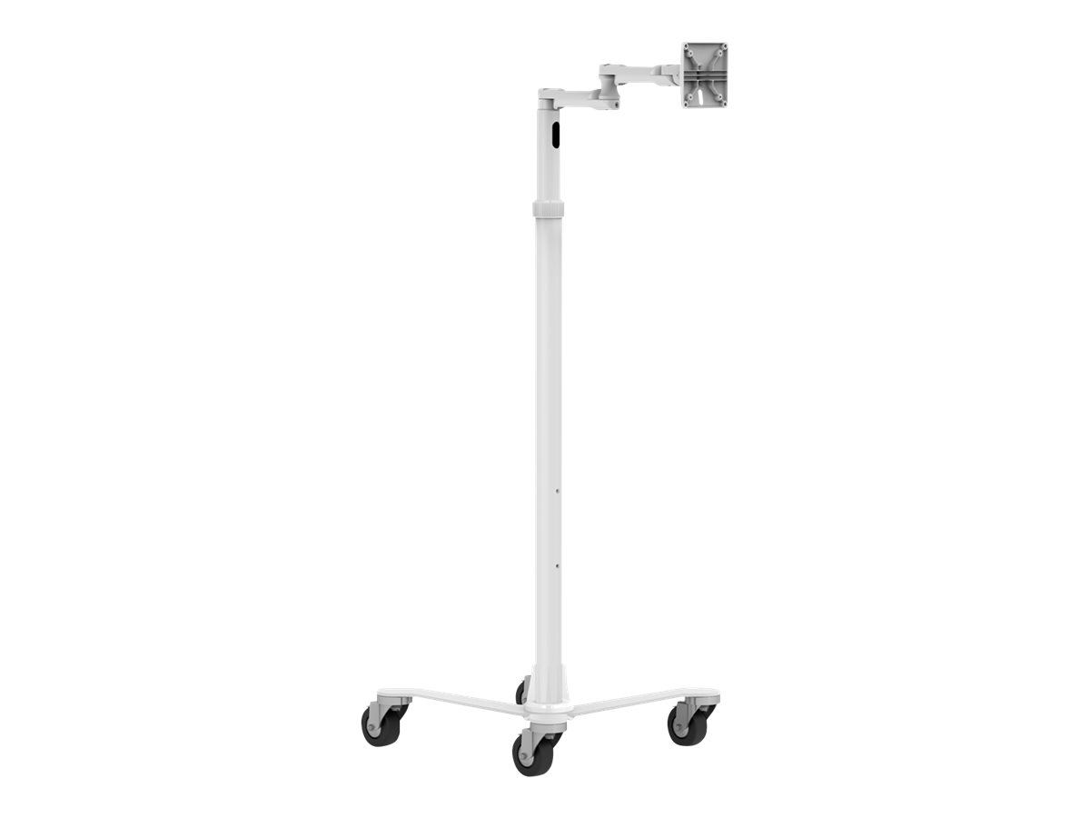 Compulocks Extended VESA Articulating Tablet Arm Rolling Cart Vogn med hjul LCD display Op til 15