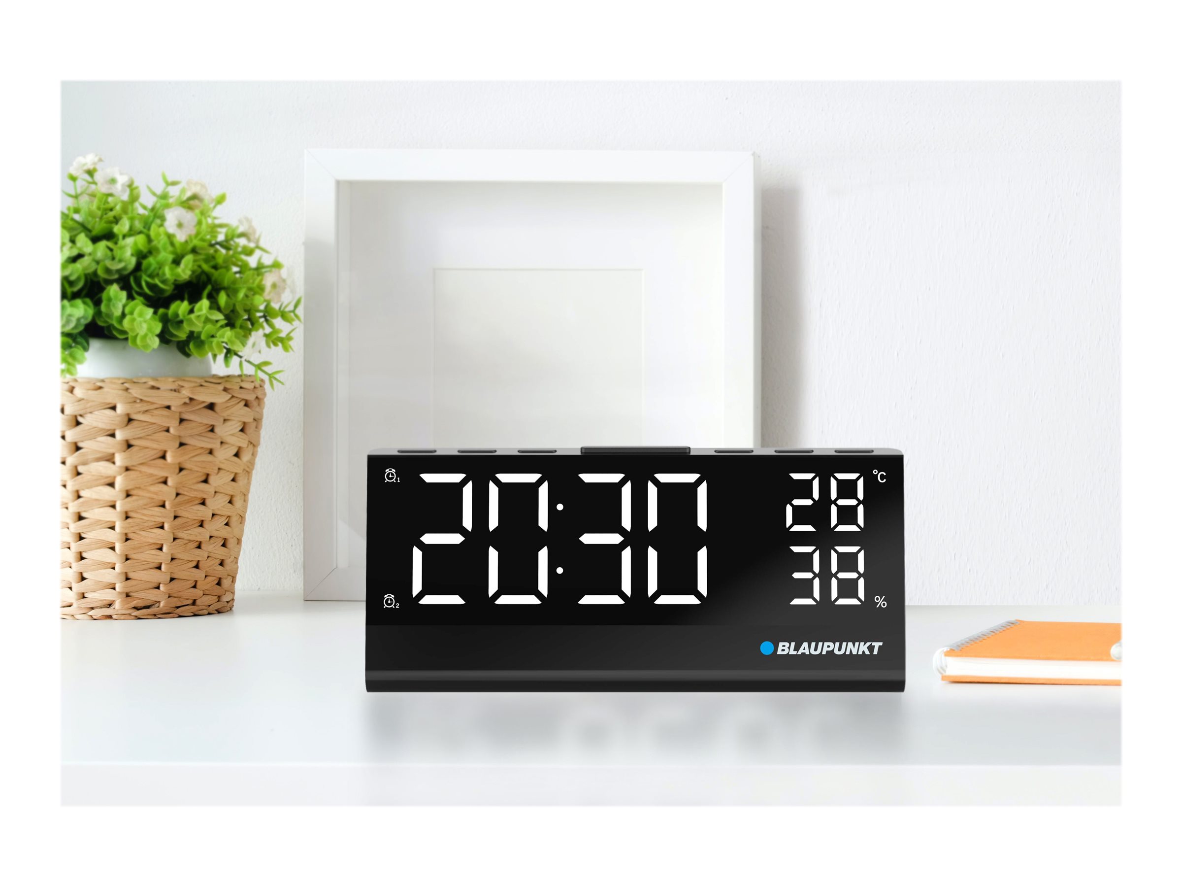 Blaupunkt CR10ALU Clock-radio Sort