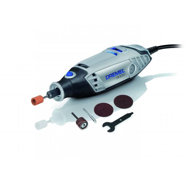 [AI generated title] Dremel Multifunktionsværktøj 3000-5 Med Tilbehør