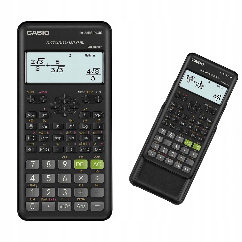Casio FX-82ES PLUS-2 regnemaskine Lomme Videnskabelig Sort