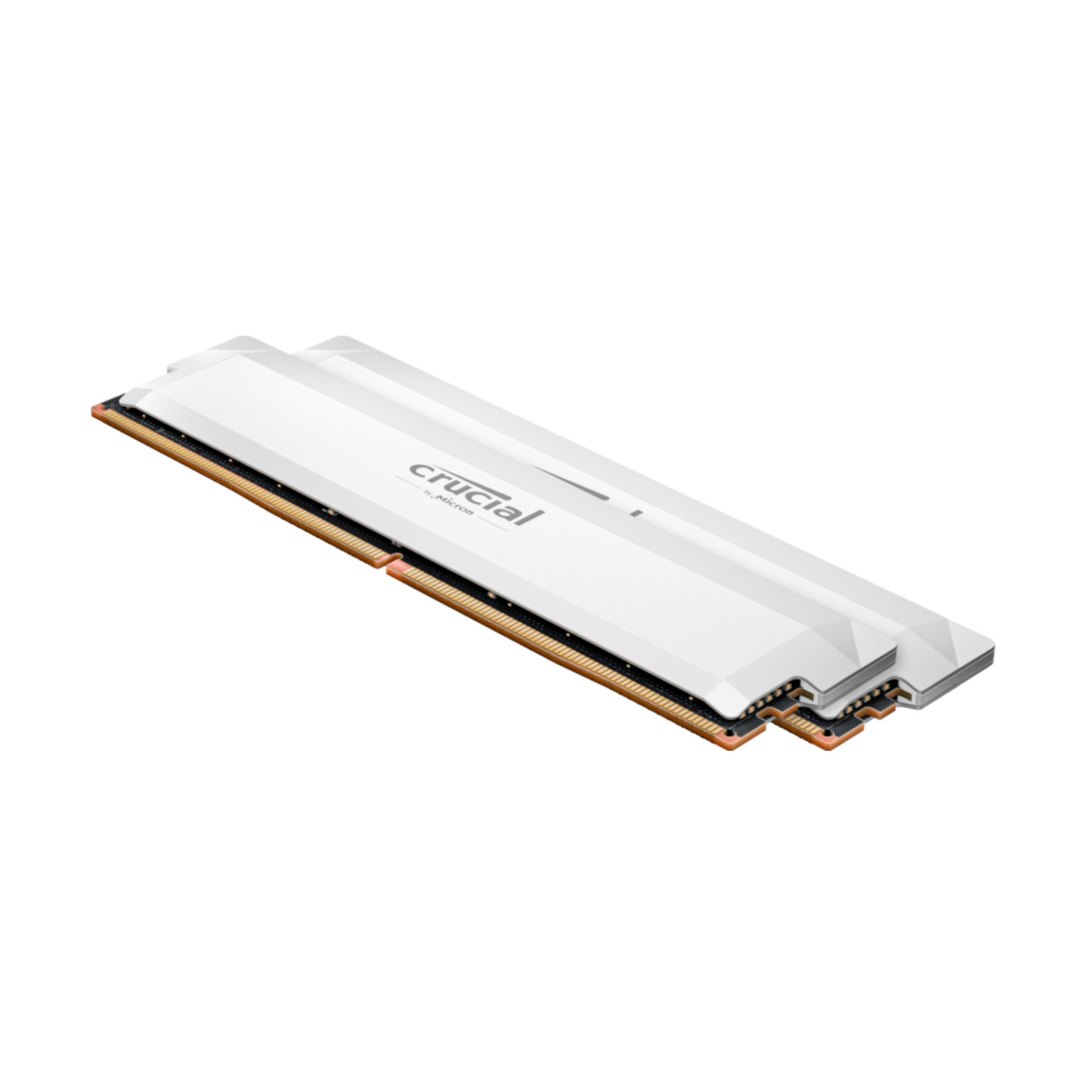 DDR5 32GB KIT 2x16GB PC 6400 Crucial PRO Overclocking Edition CP2K16G64C38U5W white