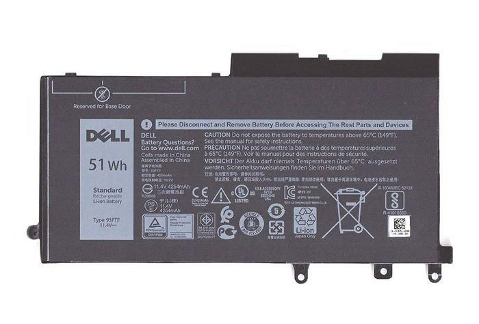 Dell Dell Battery, 51WHR, 3 Cell, Lithium Ion