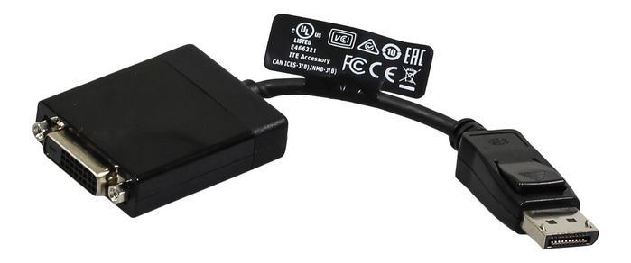 Dell DisplayPort-DVI Single-Link Adapter