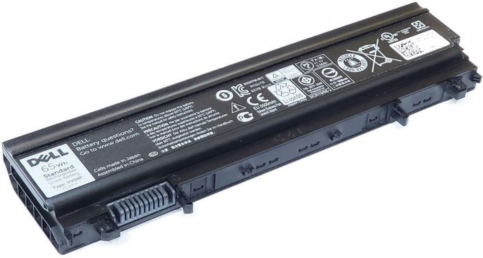 Dell Battery, 65WHR, 6 Cell, Lithium Ion