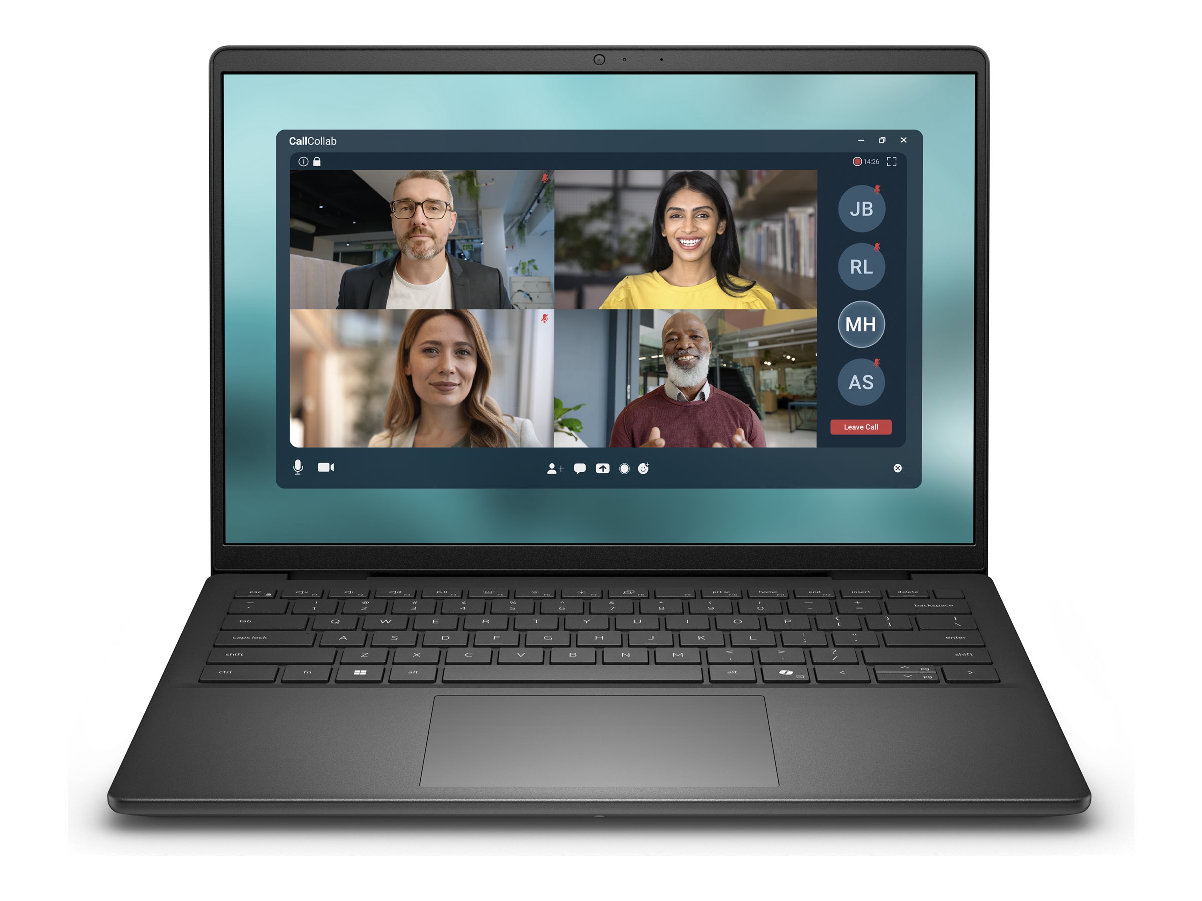 DELL Pro 14 Essential PV14250 Intel Core 5 120U Laptop 35.6 cm (14") Full HD+ 16 GB DDR5-SDRAM 512 GB SSD Wi-Fi 6 (802.11ax) Windows 11 Pro Nordic Black