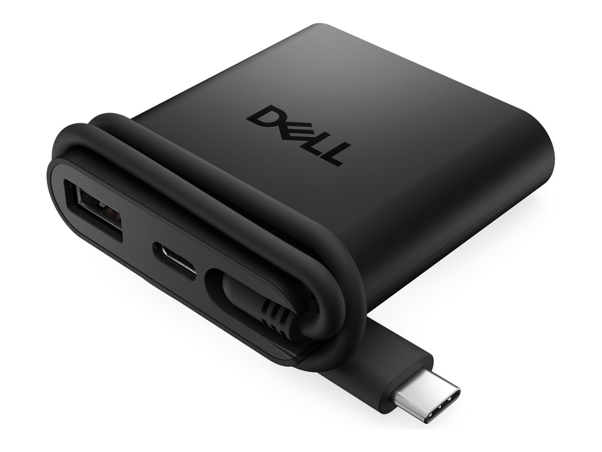 DELL DA225 Wired USB 3.2 Gen 1 (3.1 Gen 1) Type-C Black