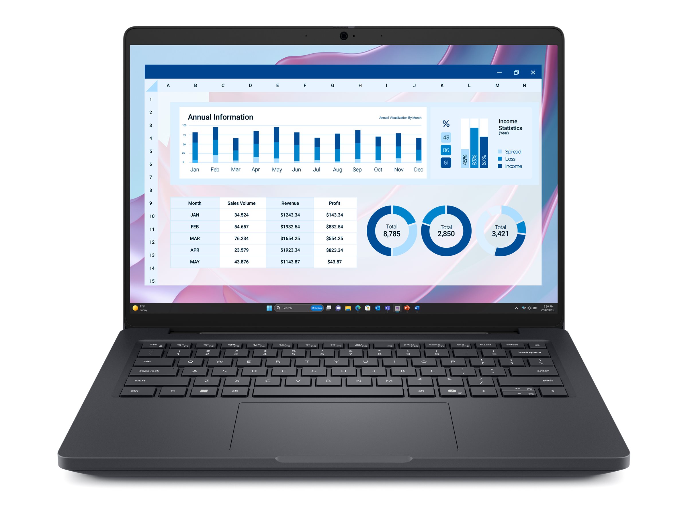 DELL Pro Max 14 MC14255 Copilot+ PC AMD Ryzen AI 7 PRO 350 Mobile workstation 35.6 cm (14") Full HD+ 16 GB LPDDR5x-SDRAM 512 GB SSD Wi-Fi 7 (802.11be) Windows 11 Pro Nordic Black
