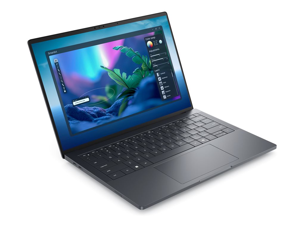 DELL Pro Max 14 Premium MA14250 Intel Core Ultra 7 265H Laptop 35.6 cm (14") Full HD+ 32 GB LPDDR5x-SDRAM 1 TB SSD NVIDIA RTX PRO 2000 Blackwell Wi-Fi 7 (802.11be) Windows 11 Pro Nordic Black