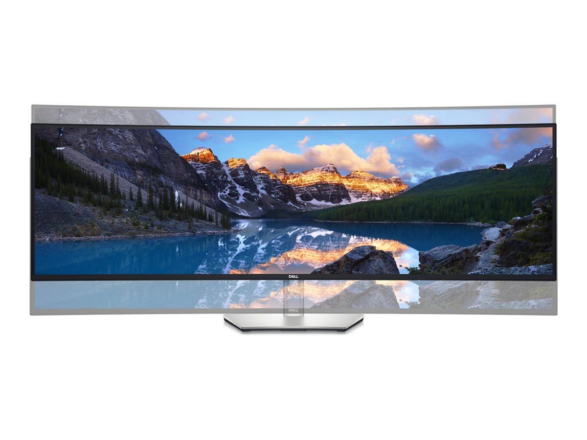 DELL UltraSharp U4924DW computer monitor 124.5 cm (49") 5120 x 1440 pixels 5K Ultra HD LCD Black, Silver