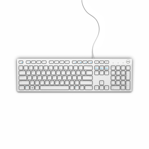 DELL WIRED KEYBOARD - KB216 - US INTERNATIONAL (QWERTY) - WHIT