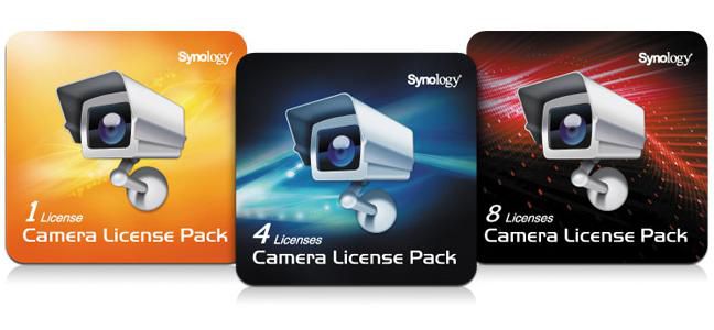 Synology 4 Cam License Pack for Synology DiskStation