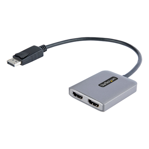 DP 1.4 TO DUAL HDMI MST HUB - 4K 60HZ MULTI MONITOR ADAPTER