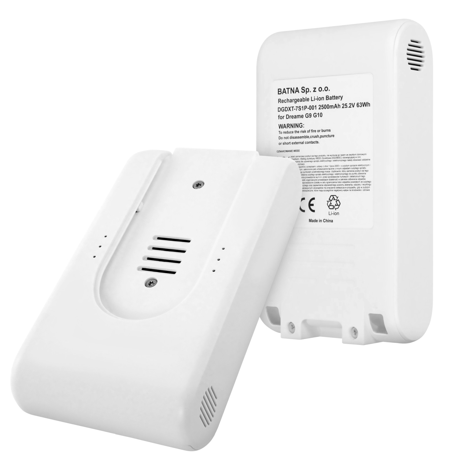 BATERIA DREAME G9 G10 25.2V 2500MAH
