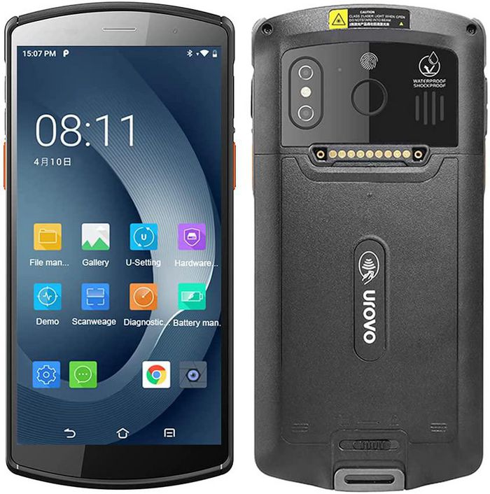 Urovo DT50S,HS7,5,7",A11/13 (AER),4/64,WiFi,4G,5000mAH,cable,PSU(EU),HS