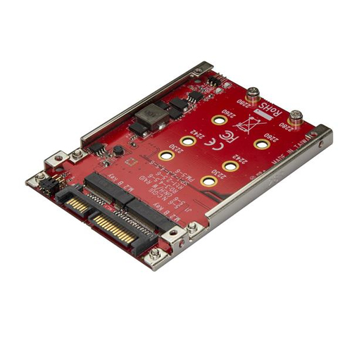 DUAL-SLOT M.2 TO SATA ADAPTER M.2 ADAPTER FOR 2.5IN BAY - RAID