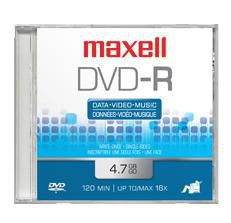 Maxell DVD-R Surface imprimable Inkjet 100 Pack