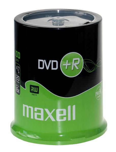 Maxell Dvd+R 4.7Gb 100Pk 100 Pc(S)