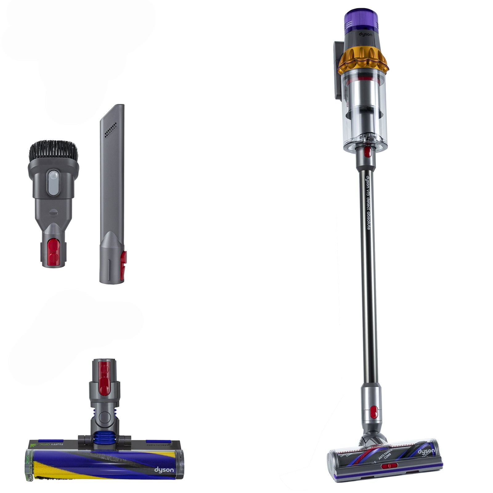 V15 Detect Absolute 2-in-1 - Nickel