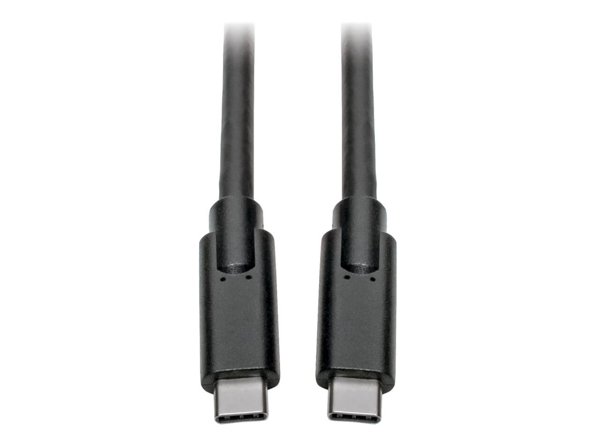 EATON TRIPPLITE USB-C Cable M/M - USB 3.1 Gen 1 5 Gbps Thunderbolt 3 Compatible 10ft. 3.05m