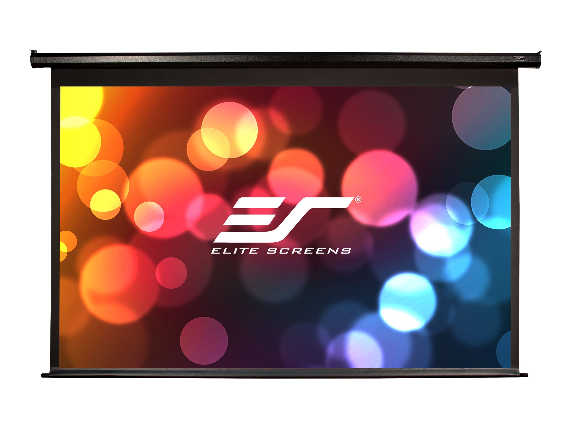 ELITE SCREENS 84H budget electric Screen H:105CM X B:186CM 16:9 with IR/low Voltage 3 way wall boxy wall box