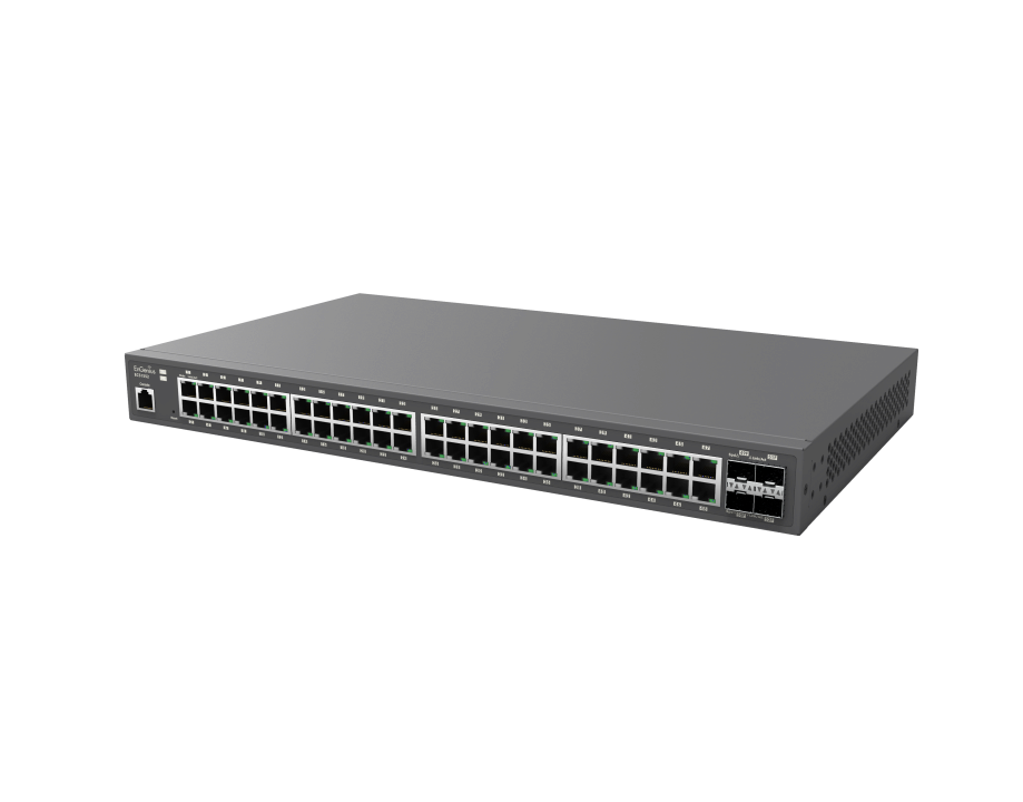EnGenius Switch full managed Layer2+ 52 Port • 48x 1 GbE • 4x SFP+ • 19" • ECS1552 • EnGenius Cloud