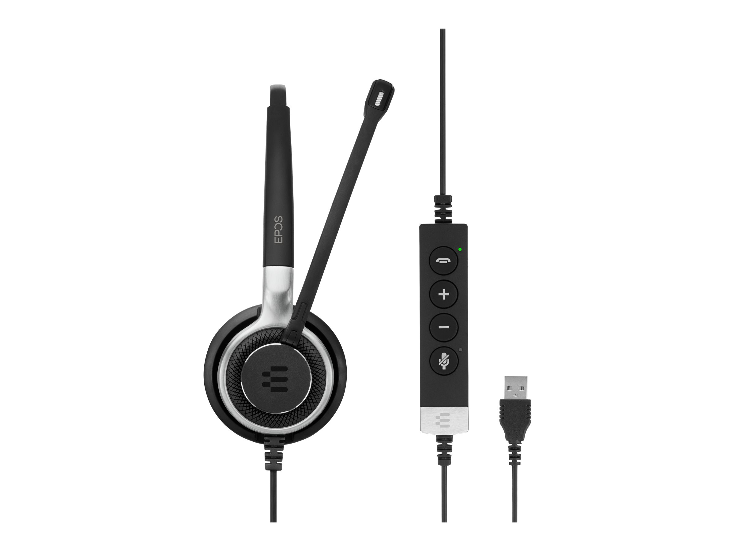 EPOS IMPACT SC 660 ANC USB Kablet Høretelefoner Sort