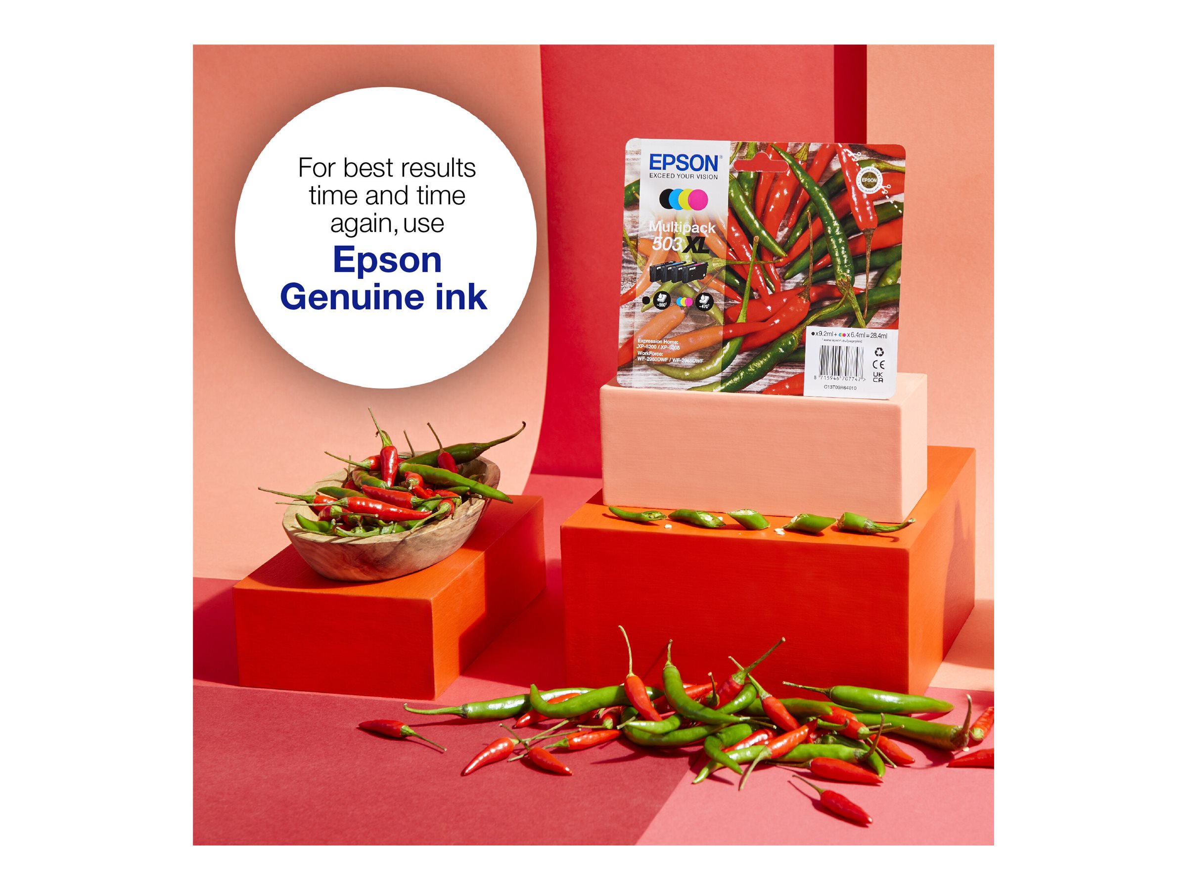 Ink/503XL Chillies CMYK