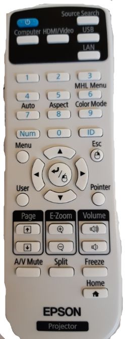 Epson Projector Remote Control for EB-U42