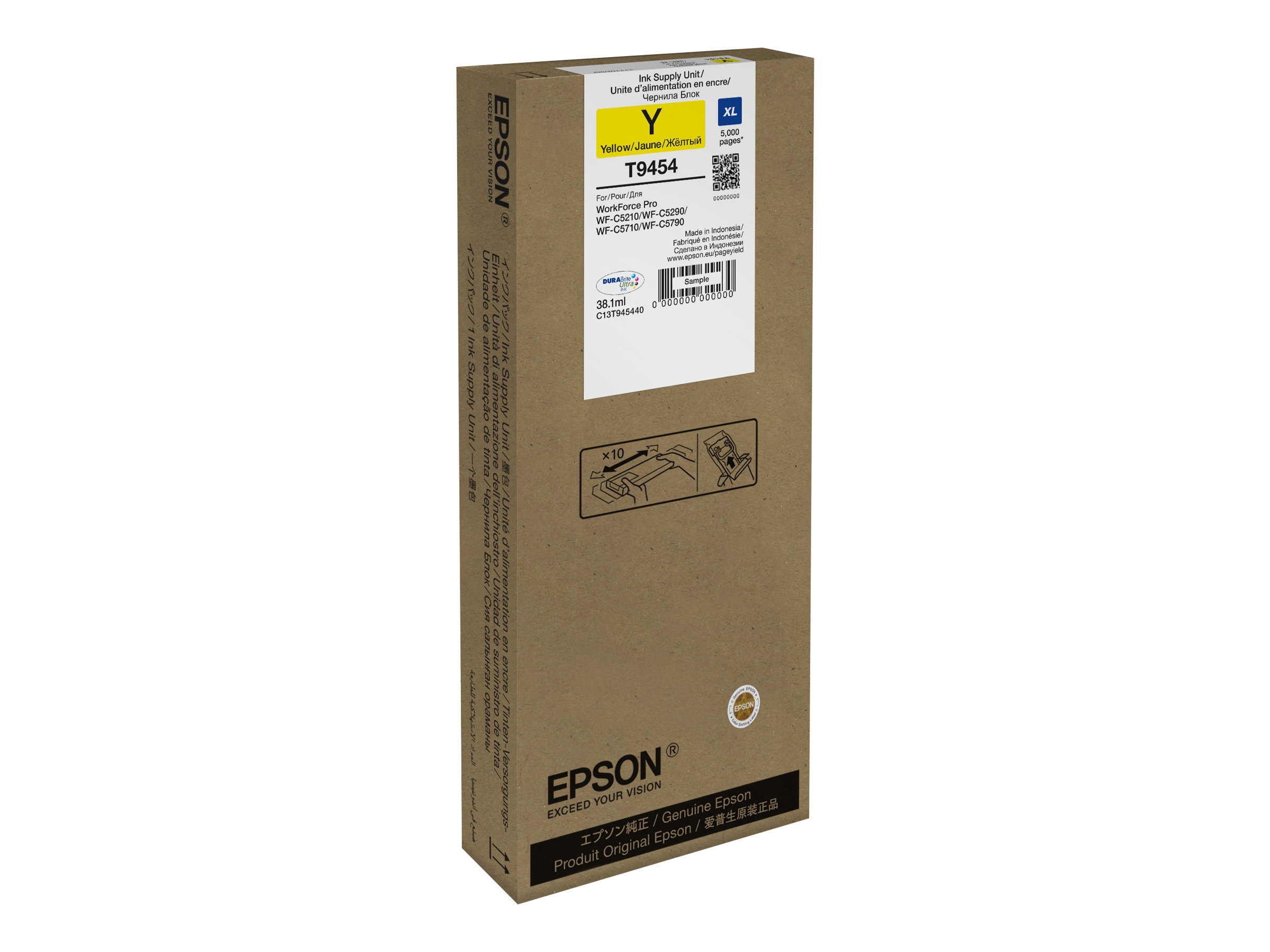 Epson WF-C5xxx Series Ink Cartridge XL Yellow