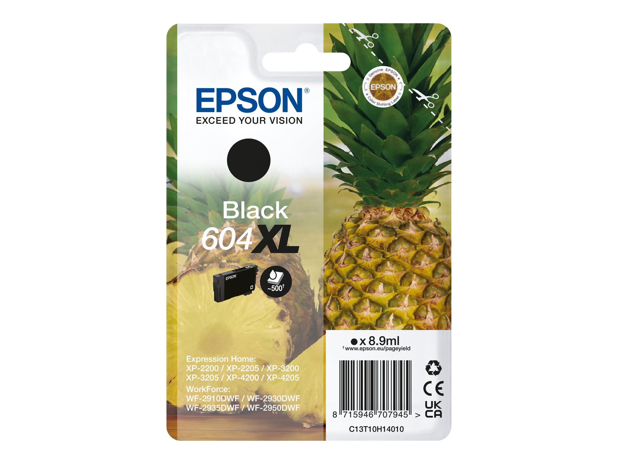 Epson 604XL ink cartridge 1 pc(s) Original High (XL) Yield Black