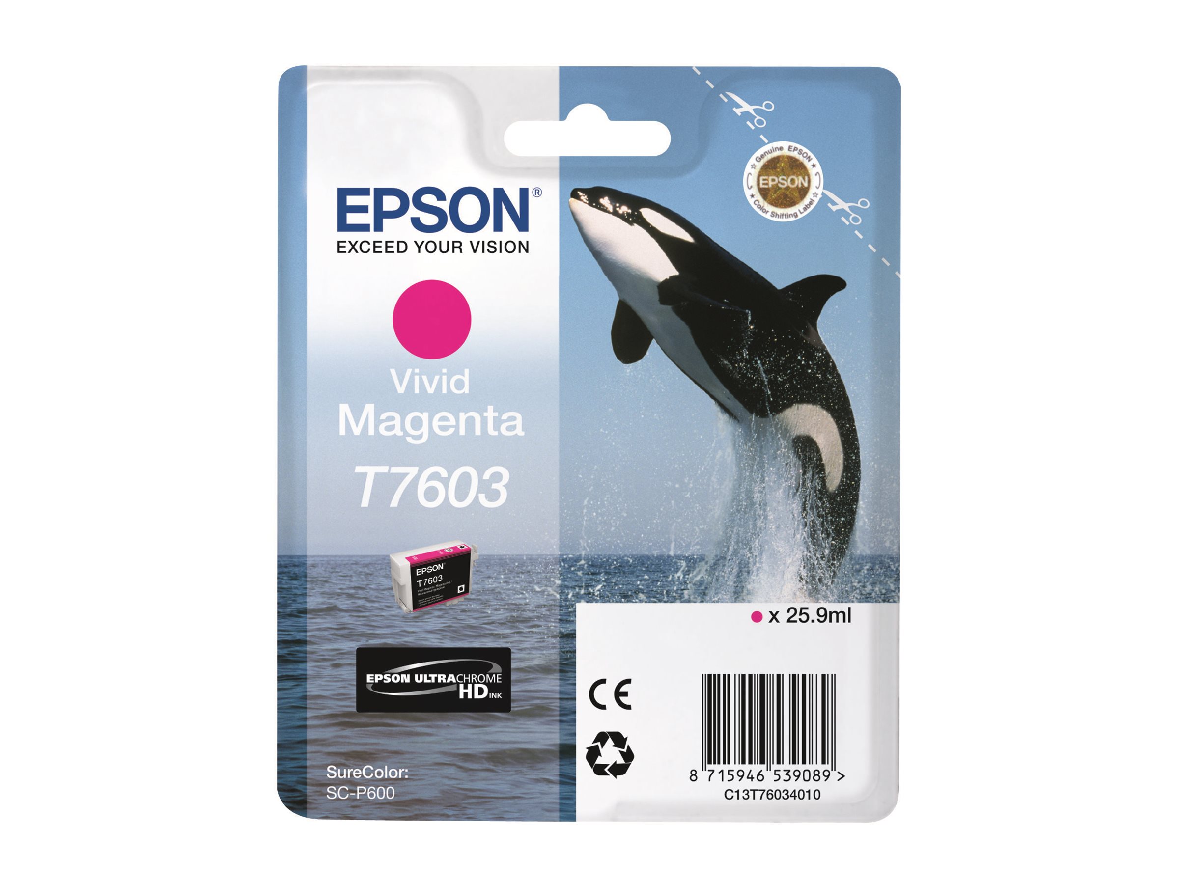 Epson C13T76034N10 ink cartridge 1 pc(s) Original Vivid magenta