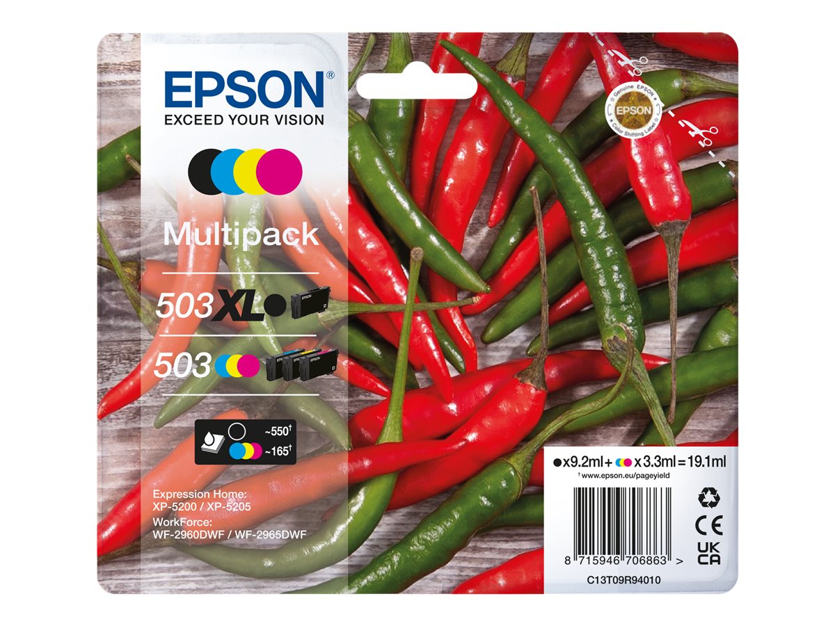 Ink/503XL Chillies CMYK SEC