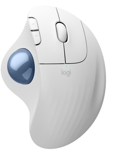 ERGO M575S WRLS TRACKBALL OFFWHITE+BLUE BALL - EMEA28-935