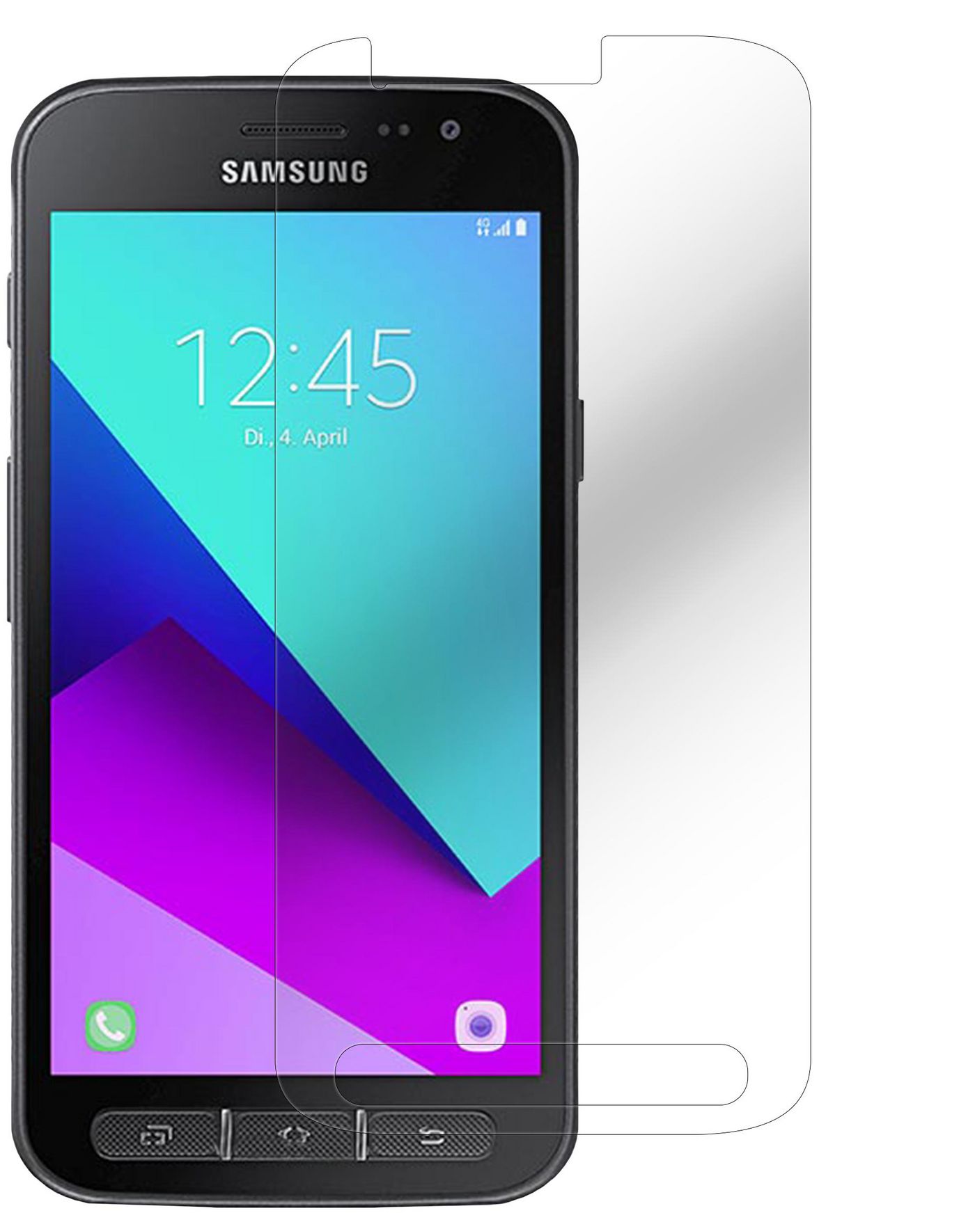 eSTUFF ES504009 mobile phone screen/back protector Clear screen protector Samsung 1 pc(s)