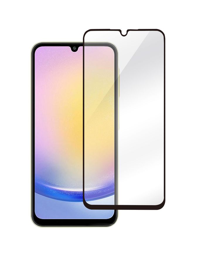 eSTUFF Samsung Galaxy A25 Full Cover Screen Protector. Titan Shield®
