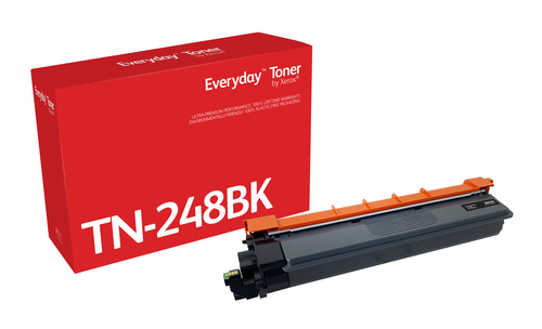 EVERYDAY BLACK TONER REPLACES BROTHER TN248BK STANDARD CAPACIT
