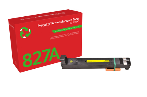 EVERYDAY TONER YELLOW CARTRIDGE EQUIVALENT TO HP CF302A (HP 827A