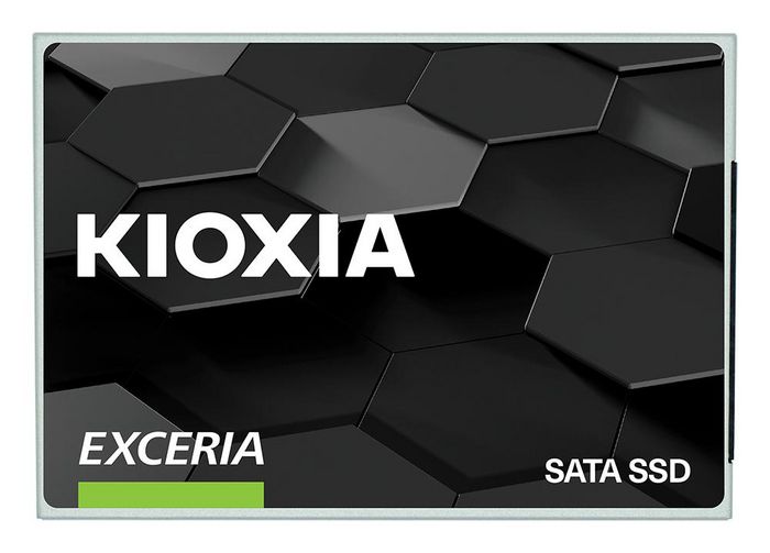 KIOXIA BiCS FLASH, Shock Resistant, 2.5-inch, 7mm, SATA 6 Gbit/s