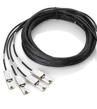 Hewlett Packard Enterprise External 4.0m (13ft) Mini-SAS HD 4x to Mini-SAS HD 4x Cable