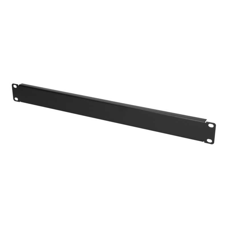 Extralink 1U 19" | Panel frontowy | Czarny