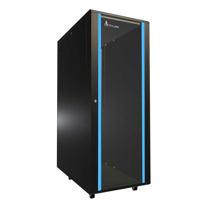 Extralink 32U 600x1000 Black | Rack cabinet | standing