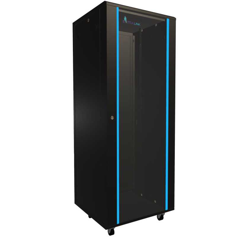 Extralink 32U 600x600 Black | Rack cabinet | standing